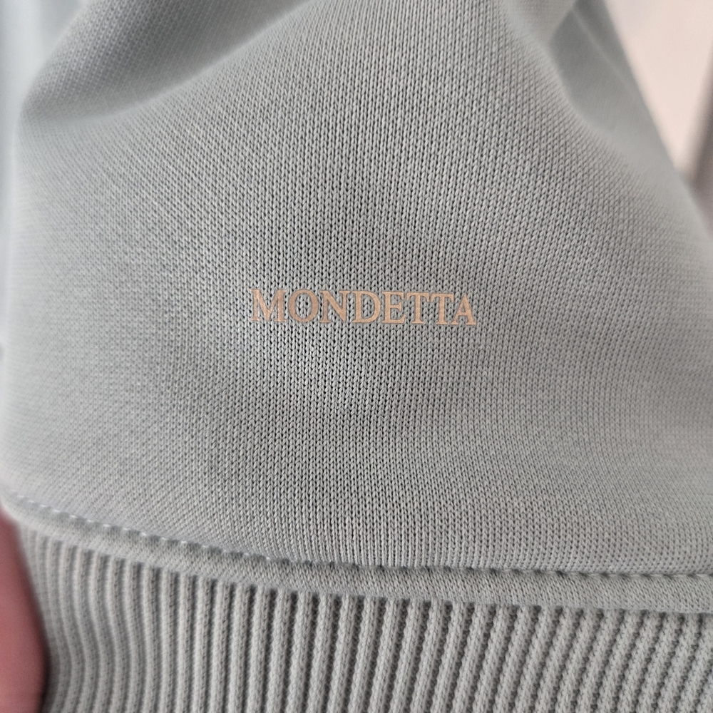 EUC- Mondetta Performance Full Zip Sage Green Hoodie Women's Size XL - Picture 8 of 9